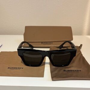 Burberry Black Square Sunglasses